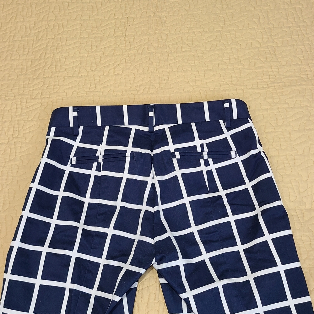 Gap Slim cropped grid pants size 0 - Picture 11 of 12